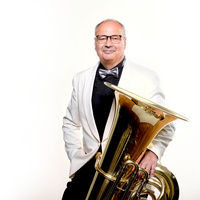 Melton Tuba Quartett - Hartmut Müller (© Ludwig Angerhöfer) Melton Tuba Quartett - Hartmut Müller